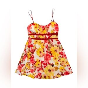 y2k trixxi floral sundress